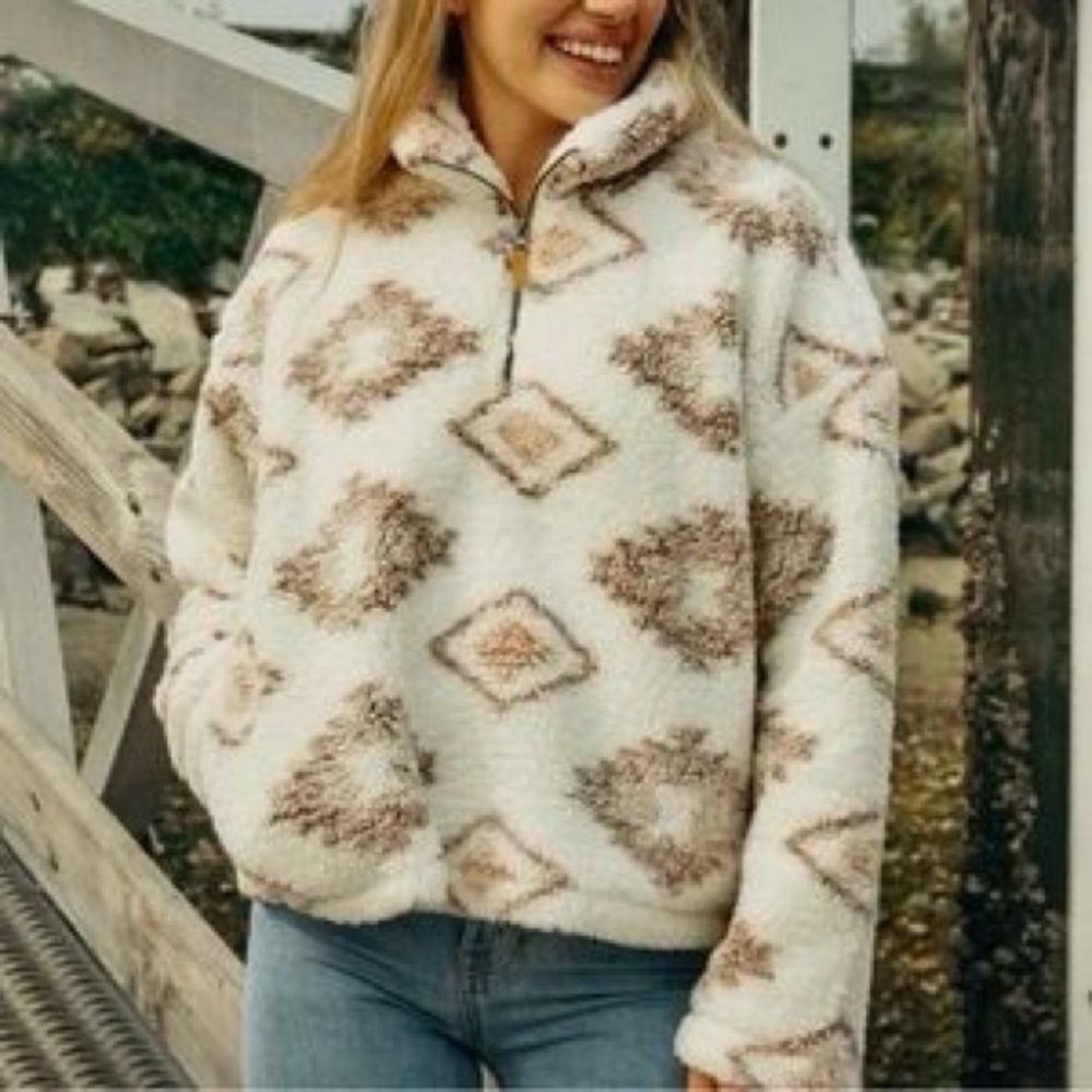 Thread and Supply Cozy Quarter zip